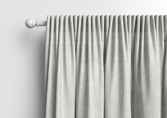 Taranto Voile, Black Frost - Made to Measure Curtains - Image 10
